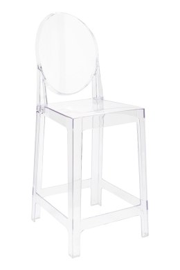 Krzesło barowe VICTORIA 65 cm transparentne