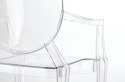 Krzesło LOUIS transparentne - poliwęglan