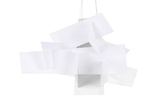 Lampa wisząca BANG BANG 91 biała - akryl, aluminium, stal