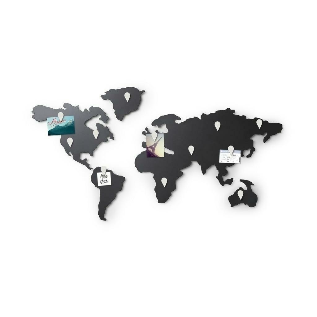 UMBRA dekoracja ścienna Mapa świata MAPPIT