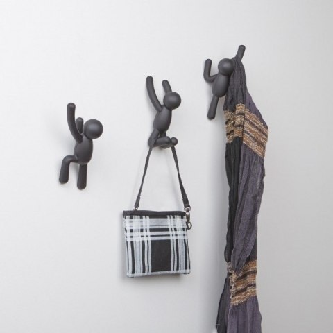 UMBRA wieszak ścienny BUDDY czarny