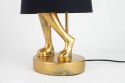 KARE lampa stołowa RABBIT 68 cm złota / czarna