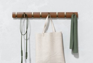 UMBRA wieszak ścienny FLIP 8 brązowy