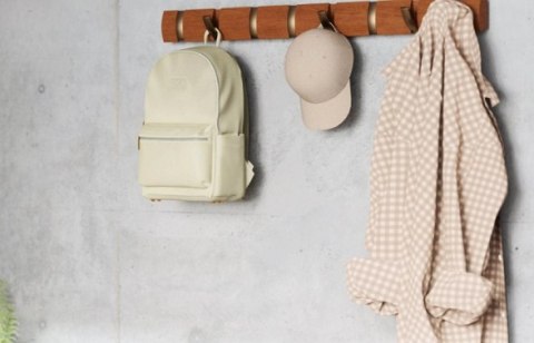 UMBRA wieszak ścienny FLIP 8 brązowy