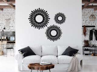 Dekoracja ścinna słońce