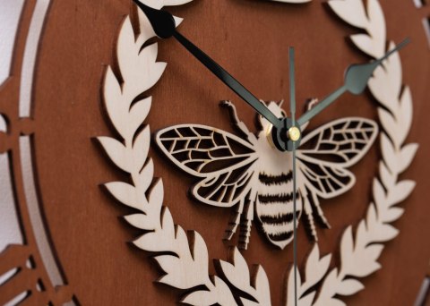 Zegar z motywem pszczoły