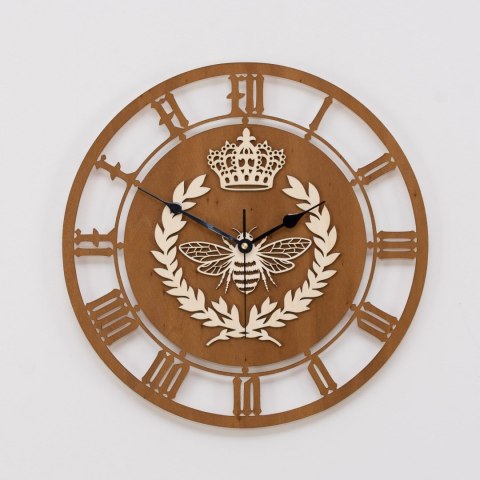 Zegar z motywem pszczoły