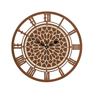 Rozeta - dekoracyjny zegar ażurowy