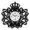 Zegar w stylu wiktoriańskim czarny