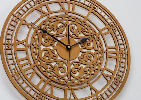 Zegar wiktoriański sosna