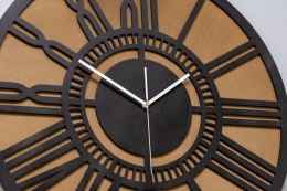 Dwunastowarstwowy zegar loftowy jasny brąz