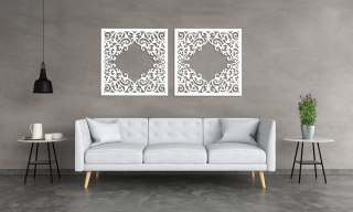 Panel ścienny kwadratowy