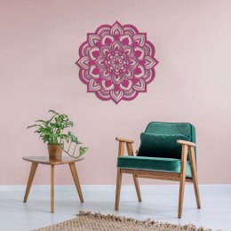Różowa mandala dekoracja ścienna