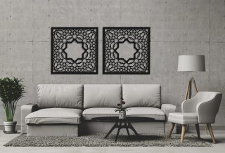 Panel ścienny kwadratowy