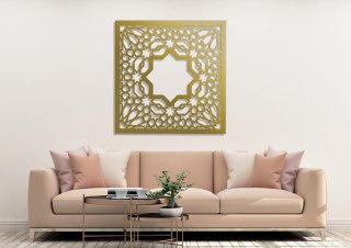 Dyptyk złoty z motywem marokańskim