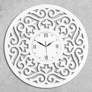 Zegar dekoracyjny florencja biały