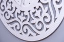 Zegar dekoracyjny florencja biały