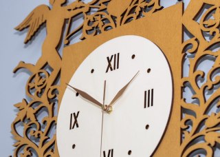 Zegar retro z aniołami