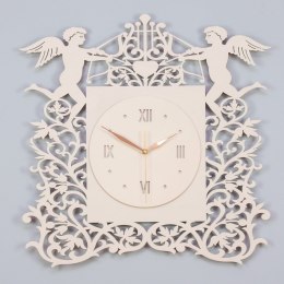 Zegar barokowy z motywem aniołów