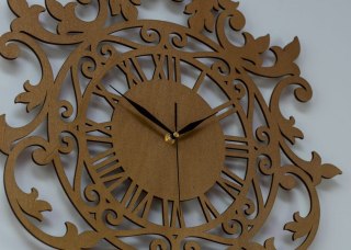 Zegar w stylu vintage dąb