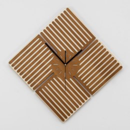 Zegar geometryczny sosna