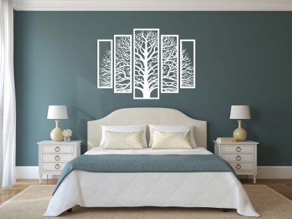 Ozdoba ścienna drzewo życia