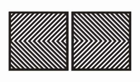 Panele ażurowe geometryczne 3D