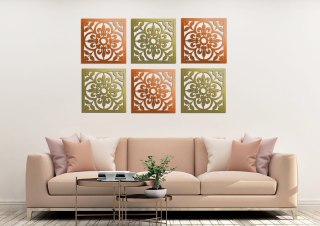 Piękna mozajka ścienna kolorowa