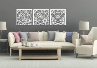 Tryptyk 3 obrazy ażurowe