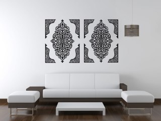 Dekoracja ścienna 10 elementowa