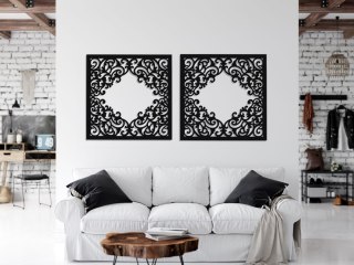 Geometrycznydyptyk ścienny