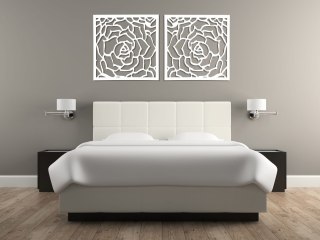 ozdoba ścienna róża