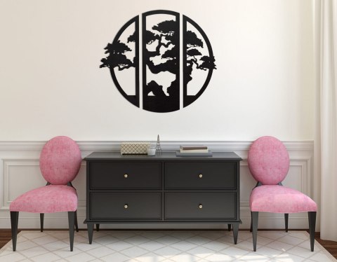 Okrągły tryptyk ścienny