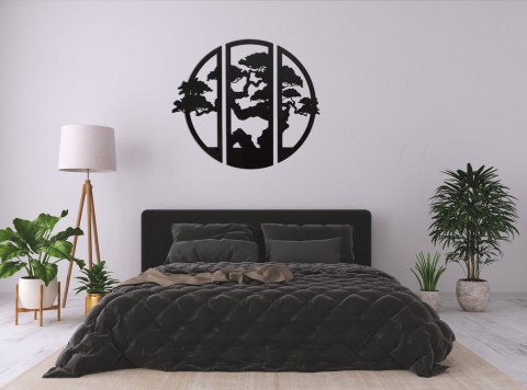 Okrągły tryptyk ścienny