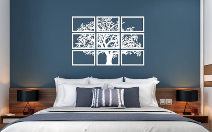 Dekoracja ścienna drzewo życia