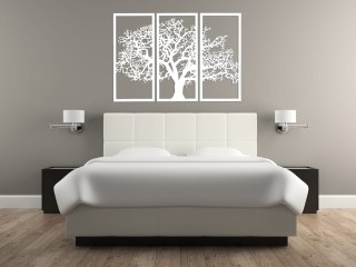 Tryptyk ażurowy drzewo