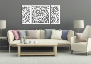 Dekoracja boho na ścianę