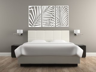 Tryptyk z motywem palmy