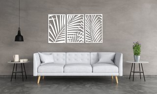 Tryptyk z motywem palmy