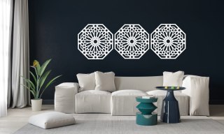 Okrągły tryptyk marokański