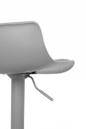 Krzesło barowe SNAP BAR TAP regulowane szare