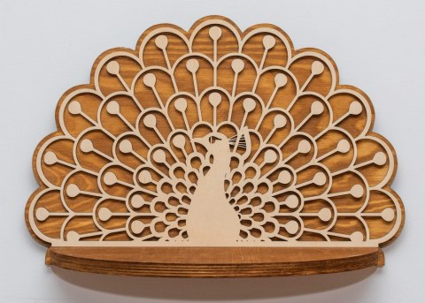 Kwietnik na ścianę paw S