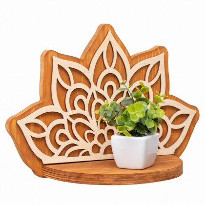 Kwietnik półeczka mandala S