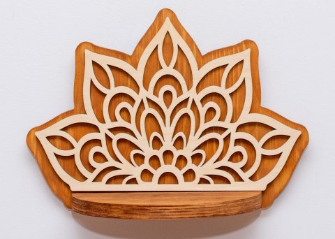 Kwietnik półeczka mandala S