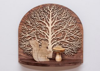 Kwietnik ścienny drzewo