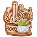 Kwietnik półeczka ażurowa kaktus