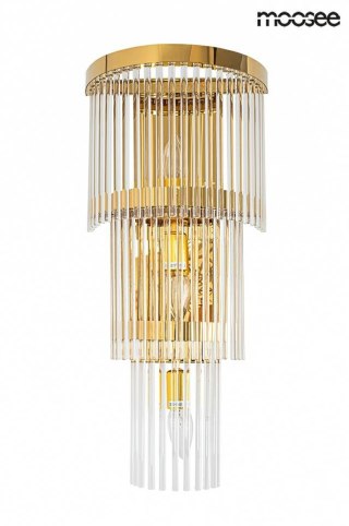 MOOSEE lampa ścienna ESTRO złota