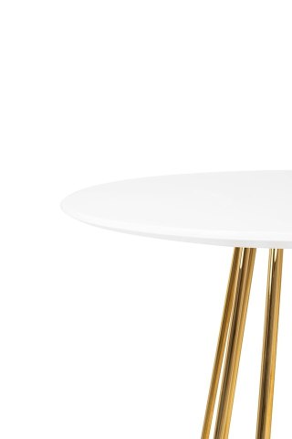 Stolik barowy GLAM 60 biały