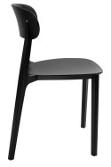 Krzesło NIKON czarne - polipropylen