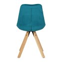 Krzesło Dima VIC green/wood